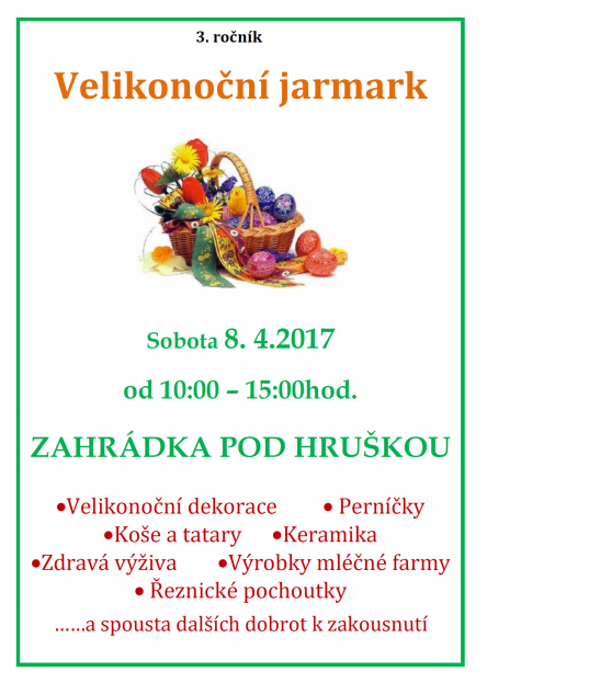 Velikonoční jarmark