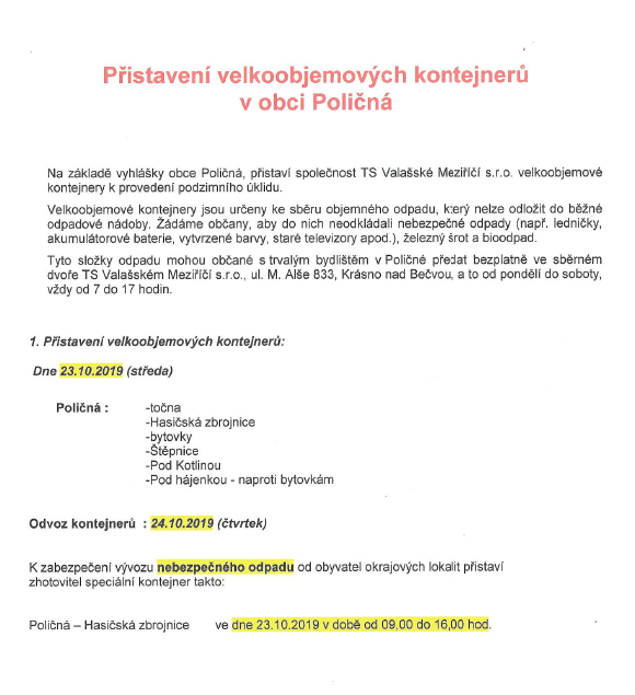 Podzimní úklid