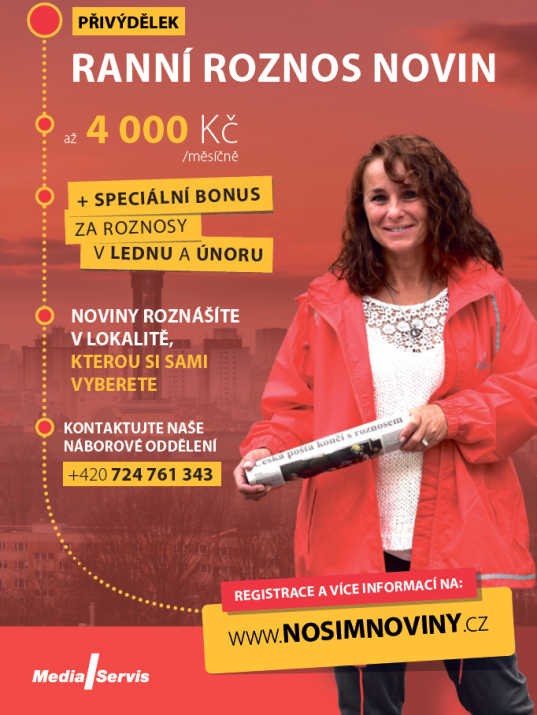 ranní roznos novin