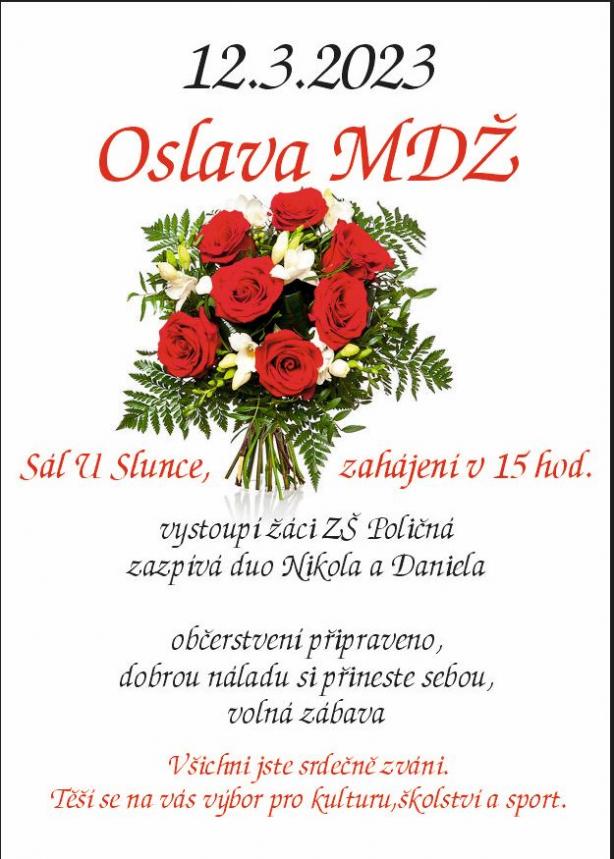 Pozvánka MDŽ