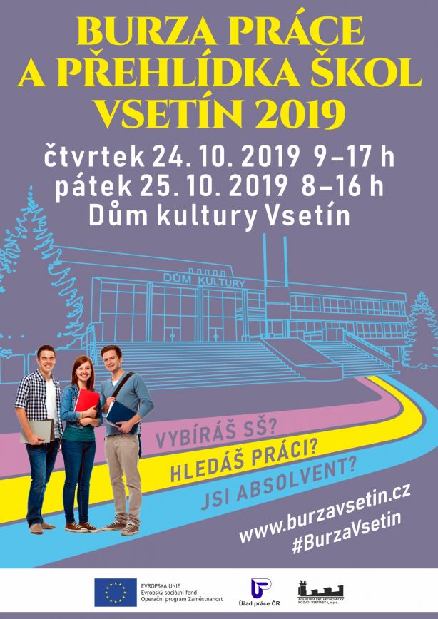 Burza práce, přehlídka škol Vsetín
