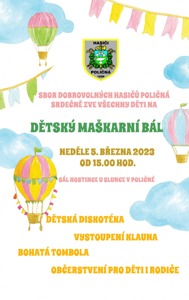 Dětský maškarní bál